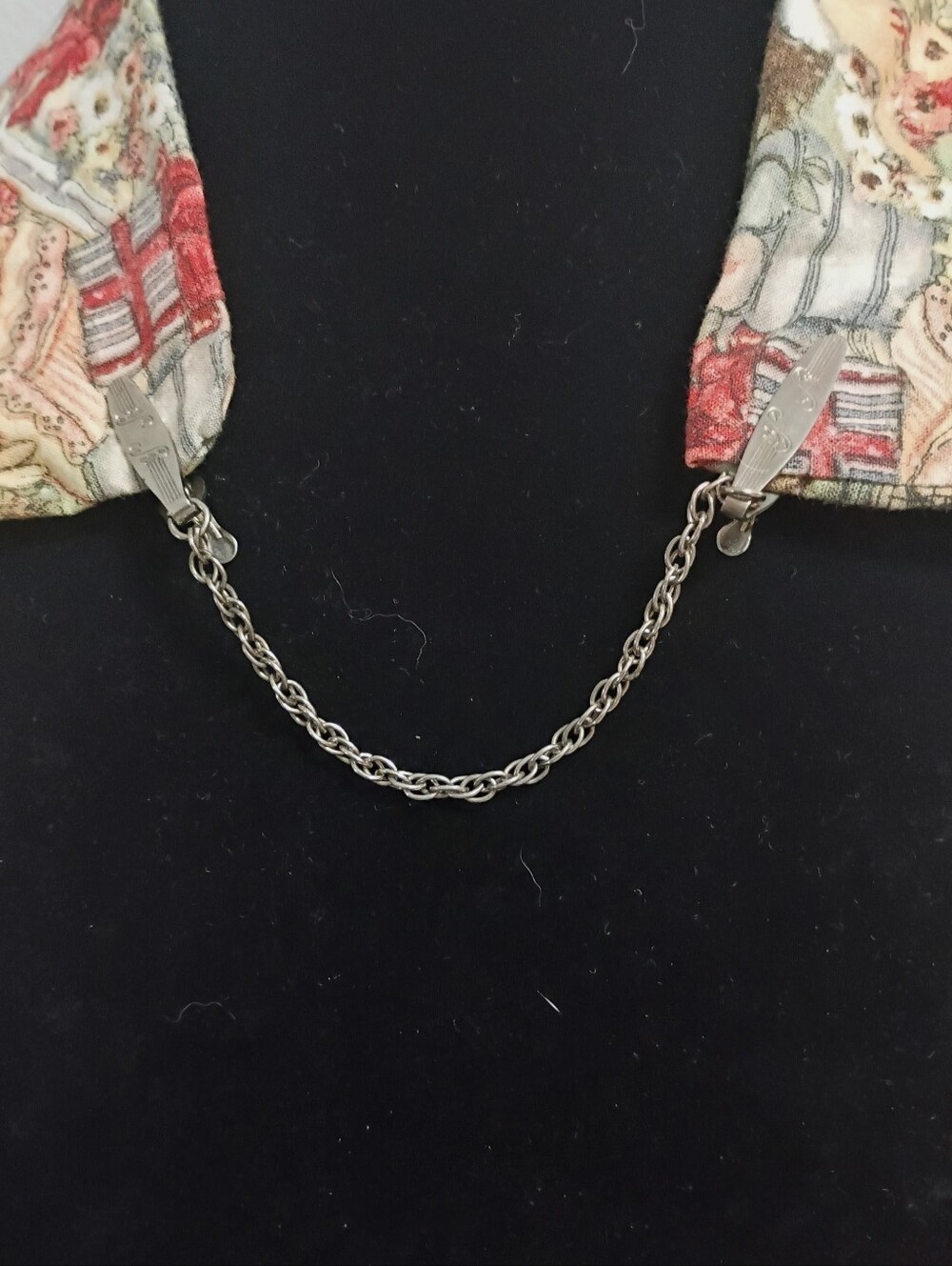 Vintage Silver Toned Sweater Clips